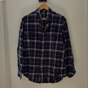 Polo by Ralph Lauren Dark Blue Checkered Shirt